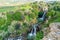 Saar waterfall, in the Golan Heights