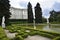 The Sabatini Gardens Jardines de Sabatini, Royal Palace in Madrid, Spain