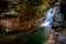 Sabbaday Falls, along the Kancamagus Highway in White Mountain N