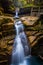 Sabbaday Falls, along the Kancamagus Highway in White Mountain N