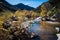 Sabino creek runs through the Arizona landscape