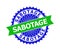 SABOTAGE Bicolor Clean Rosette Template for Stamps