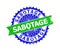 SABOTAGE Bicolor Rosette Rough Seal