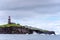 Sabtang Lighthouse fronting the shore at Batanes, Philippines