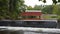 Sachs Covered Bridge near Gettysburg, PA.  It crosses Marsh Creek.  It is a Town truss bridge built around 1854.