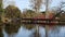 The Sackler Crossing in Kew Gardens Greater London Uk