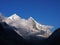 Sacral Himalayas. Bhagirathi III peaks