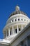 Sacramento Capitol building dome.