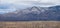 Sacramento Mountains under Snow Clouds