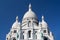 Sacre Coeur - famous cathedral in Paris, France