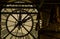 Sacre Coeur from inside the Musee d Orsay Clock Tower