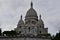 Sacre Coeur, Montmatre Paris France. Facade details.