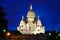 Sacre Coeur at night