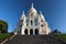 Sacre coeur at the submit of Montmartre, Paris