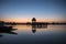 Sacred Gadi Sagar lake in Jaisalmer, India