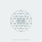 Sacred geometry sri yantra