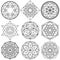 Sacred Geometry Symbols vector - set 01