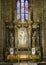 Sacred Heart Altar inside the Milan Cathedral, the cathedral church of Milan, Lombardy, Italy.