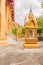 Sacred marker spheres house surrounding Thai Buddhist Church