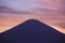 The Sacred Mt. Agung Peak in Sunset