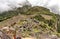 Sacred Plaza and Granit chaos at ancient city of Machu Picchu complex, Cusco, Peru