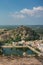 Sacred pond Kalyani at Shravanabelagola, Karnataka, India.