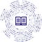 sacred scriptures vector icon. sacred scriptures editable stroke. sacred scriptures linear symbol for use on web and mobile apps,