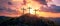 Sacred Symbolism: Observing the Three Crosses on the Mountain on Good Friday -