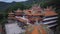 Sacred Taoist Temple In The Green Mountains Of Taipei