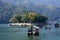 Sacred Temple Of Barahi Mandir On The Island In Phewa Lake, Nepal