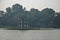 Sacred tortoise and sword returning lake - Ho Kiem lake Hanoi Vi