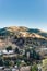 Sacromonte from Avellano Road in Granada, Spain