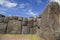 Sacsayhuaman Inca ruin in the Andes, Peru