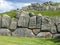 Sacsayhuaman, Incas ruins in the peruvian Andes at Cuzco