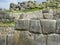 Sacsayhuaman, Incas ruins in peruvian Andes at Cuzco Peru