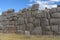 Sacsayhuaman, large fortress and temple complex by the Inca culture in the hills above Cusco, Peru, South America