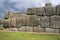Sacsayhuaman walls, ancient inca fortress near Cuzco Peru