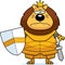 Sad Cartoon Lion King Armor