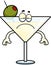 Sad Cartoon Martini