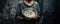 a sad orphan child holding a empty plate. hungry boy. poverty and hunger concept. beggar, begging.