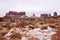 Saddleback, King on his Throne, Stagecoach, Bear and Rabbit, and Castle Rock at Monument Valley Navajo Tribal Park