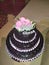 Sadhana birthday party Cake so sweet and chocolate cake