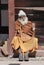 Sadhu old Hindu holy man in Gangotri
