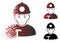 Sadly Sparkle Pixelated Halftone Miner Icon