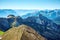 Saentis Mountain landscape