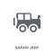 Safari jeep icon from Australia collection.