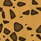 Safari Jungle Themed Seamless Background