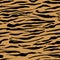 Safari pattern, tiger print orange seamless background