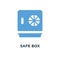 safe box icon. security concept symbol design, wealth protection