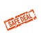 Safe Deal Badge Grunge Seal Or Sticker Icon Isolated